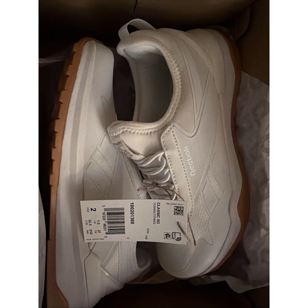 Reebok Classic SO Kids Size 2 New With Tags